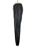 Express Design Studio 100% Polyester Metallic Black Track Pants Size M - photo 5