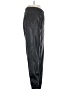 Express Design Studio 100% Polyester Metallic Black Track Pants Size M - photo 4