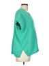 Tribal Jeans 100% Polyester Green Poncho Size L - photo 4