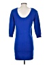 FRAME Solid Blue Casual Dress Size S - photo 2