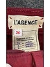 L'Agence Color Block Burgundy Jeans Size 24 waist - photo 7