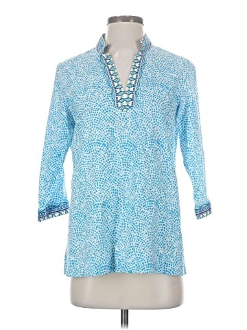 Foxcroft 3/4 Sleeve Blouse (view 1)