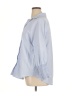 Unbranded 100% Polyester Blue 3/4 Sleeve Blouse Size XL - photo 5