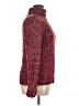 Relativity Tweed Red Turtleneck Sweater Size XL - photo 4