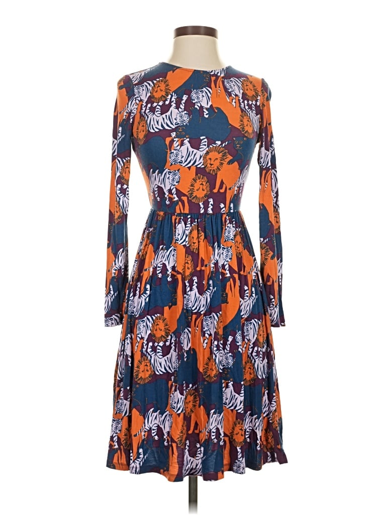 Pre-owned Modcloth Casual Dress In Orange