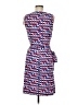 Donna Morgan Print Blue Cocktail Dress Size 8 (petite) - photo 2