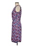 Donna Morgan Print Blue Cocktail Dress Size 8 (petite) - photo 5