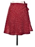 Amuse Society 100% Polyester Polka Dots Red Casual Skirt Size S - photo 1