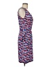 Donna Morgan Print Blue Cocktail Dress Size 8 (petite) - photo 4