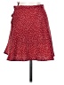 Amuse Society 100% Polyester Polka Dots Red Casual Skirt Size S - photo 2