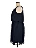 AB Studio 100% Polyester Solid Blue Casual Dress Size XL - photo 5