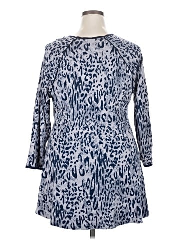 Melissa McCarthy Seven7 3/4 Sleeve Blouse (view 2)