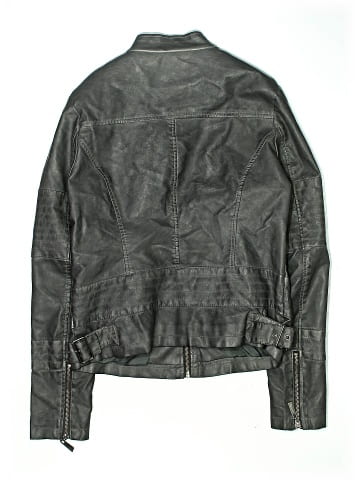 J2 BY JOUJOU Faux Leather Jacket (view 2)