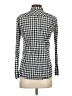J.Crew Checkered-gingham Ivory Long Sleeve Button-Down Shirt Size 0 - photo 2