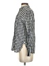 J.Crew Checkered-gingham Ivory Long Sleeve Button-Down Shirt Size 0 - photo 5