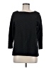 Ann Taylor LOFT Black 3/4 Sleeve Top Size M - photo 1