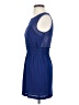 BCBGMAXAZRIA 100% Polyester Solid Blue Cocktail Dress Size XXS - photo 5