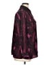 Notations 100% Polyester Print Burgundy Long Sleeve Blouse Size 1X - photo 4