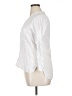 Zara White 3/4 Sleeve Button-Down Shirt Size XL - photo 5