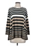 Puella Stripes Gray Long Sleeve Top Size XS - photo 1