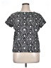 Ruby Rd. Black Short Sleeve Blouse Size XL - photo 1