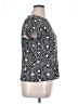 Ruby Rd. Black Short Sleeve Blouse Size XL - photo 4