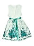 Unbranded Teal Dress Size 4 - photo 2