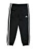 Adidas 100% Polyester Black Track Pants Size 5 - photo 1