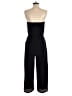 Bar III Solid Black Jumpsuit Size S - photo 2