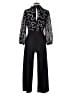 Rebecca Taylor Black Jumpsuit Size 4 - photo 2