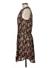 Gap 100% Polyester Floral Black Casual Dress Size M - photo 5