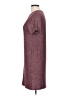 Everly Tweed Burgundy Casual Dress Size L - photo 5
