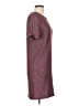 Everly Tweed Burgundy Casual Dress Size L - photo 4