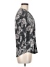 Amana Paisley Gray 3/4 Sleeve Blouse Size M - photo 4