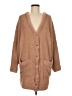 Assorted Brands 100% Polyester Tan Cardigan Size M - photo 1