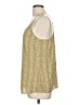 CAbi 100% Polyester Chevron-herringbone Yellow Tank Top Size M - photo 5