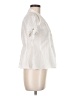 Zara Ivory Short Sleeve Blouse Size M - photo 4