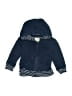 Hatley 100% Cotton Blue Zip Up Hoodie Size 3-6 mo - photo 1