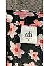 CAbi 100% Polyester Floral Black Short Sleeve Blouse Size M - photo 7