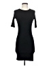 MNG Solid Black Casual Dress Size 4 - photo 1