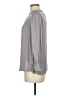 MAISON AMÉLIE 100% Polyester Gray Long Sleeve Blouse Size M - photo 5