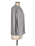 MAISON AMÉLIE 100% Polyester Gray Long Sleeve Blouse Size M - photo 4