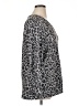 Ellen Tracy Animal Print Gray Pullover Sweater Size XL - photo 4