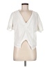 Zara Ivory Short Sleeve Blouse Size M - photo 1