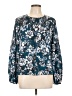 Parker Teal Long Sleeve Blouse Size L (estimated) - photo 1