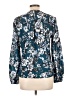 Parker Teal Long Sleeve Blouse Size L (estimated) - photo 2