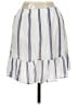 Gap 100% Rayon Stripes White Casual Skirt Size 8 (petite) - photo 2