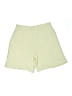 Primark Solid Green Shorts Size 6 - photo 2