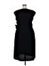 Studio C Solid Black Cocktail Dress Size 18W - photo 2
