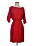 Jessica Simpson Solid Red Casual Dress Size S - photo 1